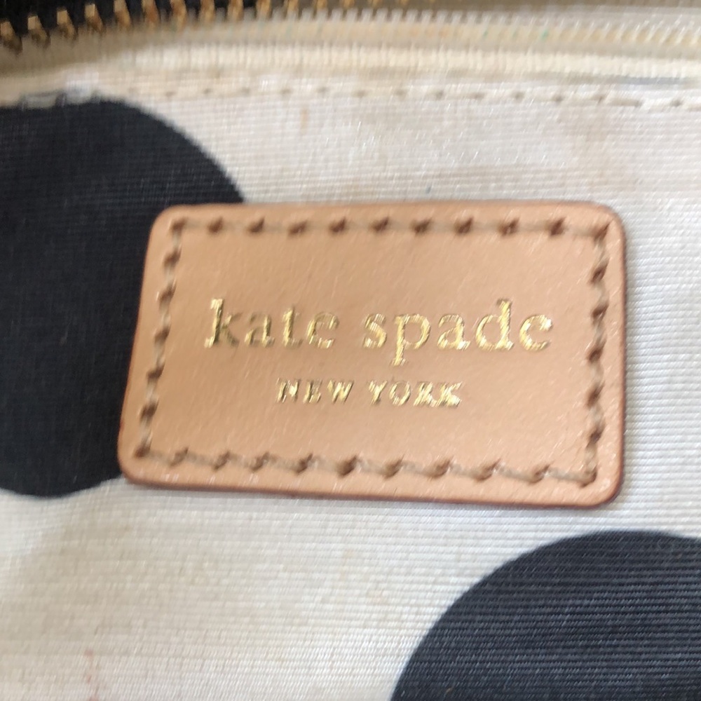 Kate Spade Black Patent Leather Two Tone Handbag - Picture 7 of 10